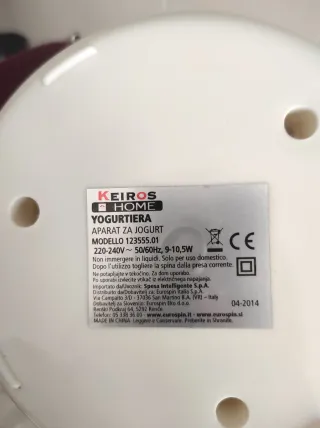 Yogurtiera Kairos Home