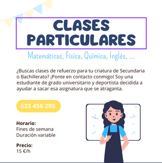 Clases particulares con amplio rango