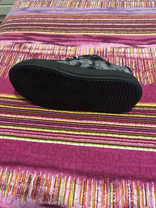 Zapatillas Carolin Plataforma Negra Talla 45