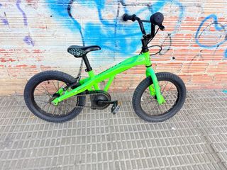 Bici infantil Monty 103 verde