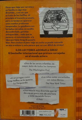 Diario de Greg 9 - Carretera y manta