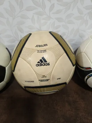 Balones Adidas Mundial y Eurocopa