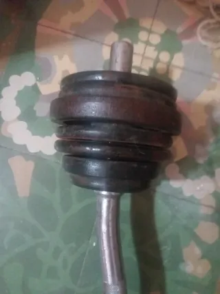 Barra de pesas 22 kg