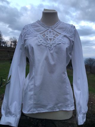 Camicia Bonheur pizzo vintage