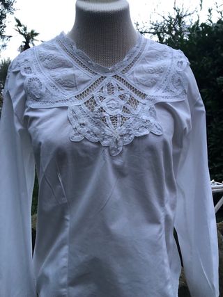 Camicia Bonheur pizzo vintage