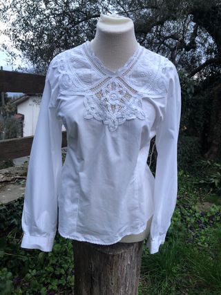 Camicia Bonheur pizzo vintage