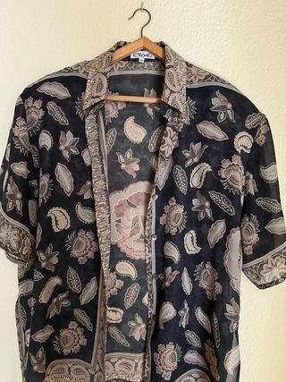 Conjunto Cloé Camisa y Camiseta Estampada