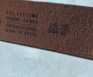 Cinturón Piel Miguel Bellido Marrón