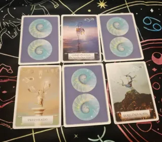 Pack esotérico Tarot, oráculo, tapete y bolso.