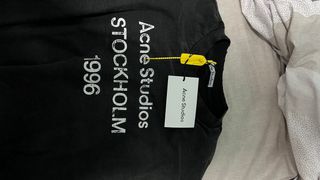 Camiseta Acne Studios Stockholm 1996 Negra