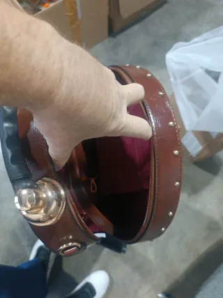 Bolso estilo reloj vintage