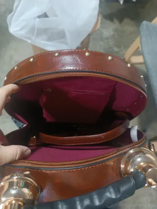 Bolso estilo reloj vintage