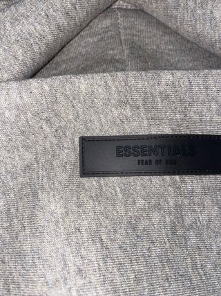 Hoodie Essentials oatmel grey
