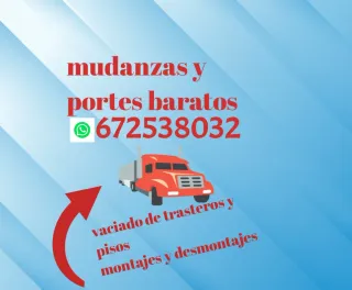 Mudanzas y portes baratos