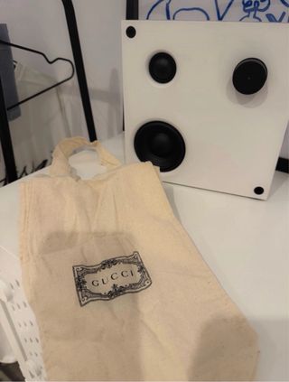 Bolsa de regalo Gucci beige