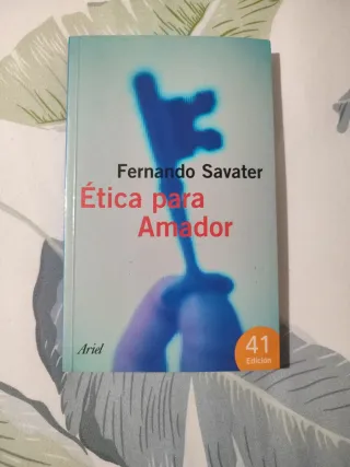 Libro Ética para Amador de Fernando Savater