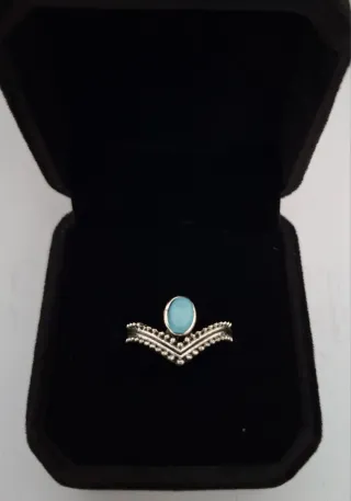 Anillos Espíritu Libre Plata Turquesa