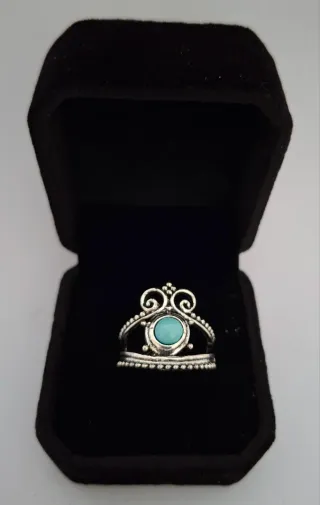 Anillos Espíritu Libre Plata Turquesa
