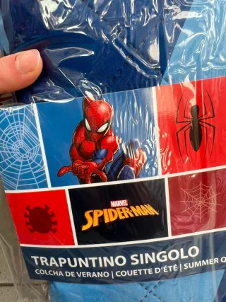 Trapuntino Spiderman Singolo - Estate