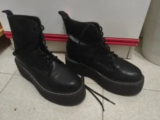Botas negras plataforma