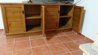 Mueble TV madera 170x75