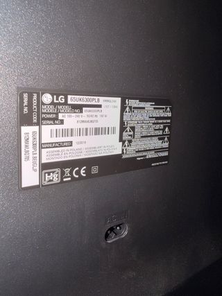 TV LG 65 4K UHD HDR Smart TV