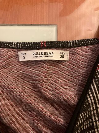 Mono corto cuadros chica