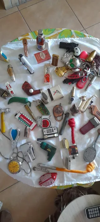 Colección mecheros y llaveros