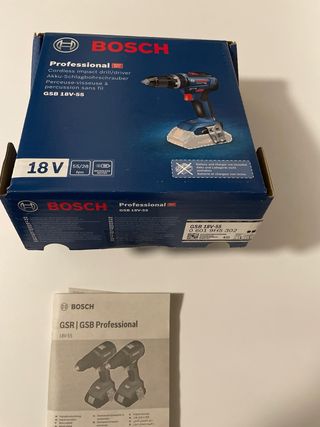 Trapano Bosch GSR 18V-55 Professional