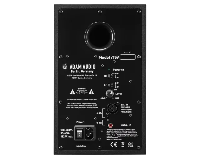 Adam Audio T5V Monitor Estudio
