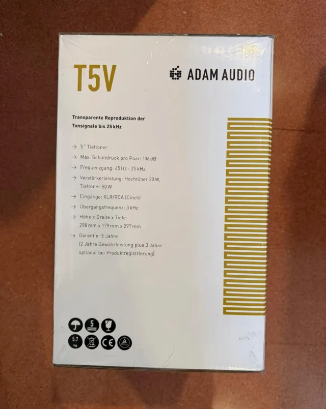 Adam Audio T5V Monitor Estudio