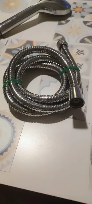 Conjunto Ducha: Alcachofa + Flexo Metálico