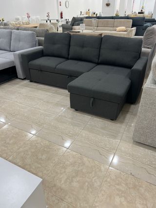 Sofá Cama Gris 3 Plazas