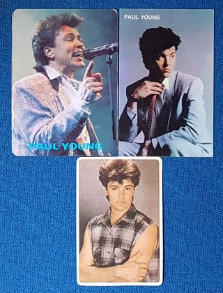 3 Calendários de bolso Paul Young