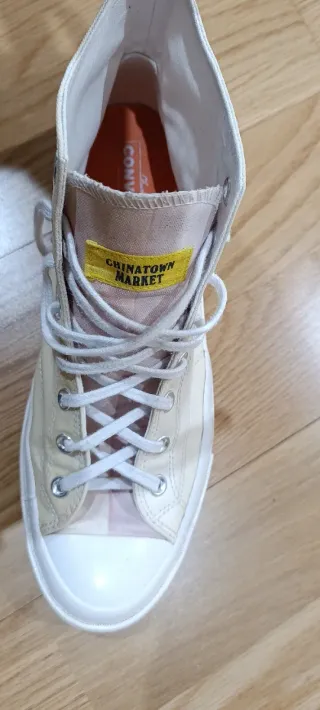 Converse Chinatown Market Hombre Beige/Blanco