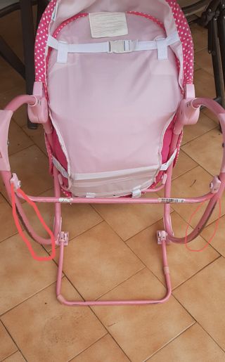 Hamaca bebe, balancín y fijo.