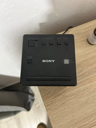 Despertador Sony Negro