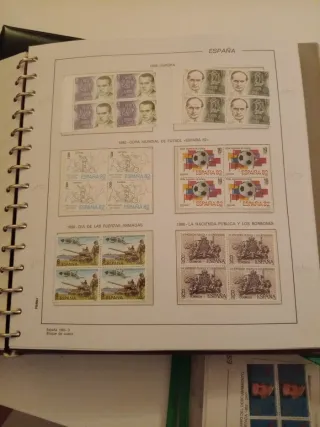 Colección Sellos España Álbumes