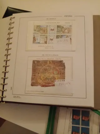 Colección Sellos España Álbumes