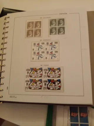 Colección Sellos España Álbumes