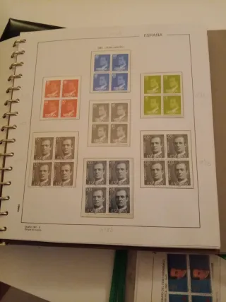 Colección Sellos España Álbumes