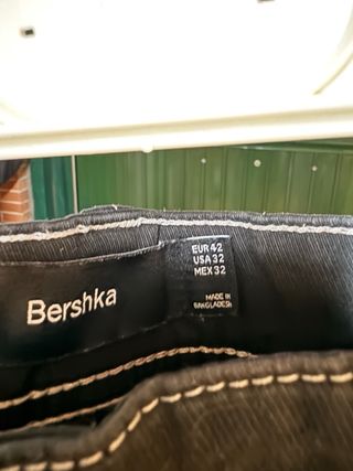 Pantaloni cargo baggy Bershka grigi