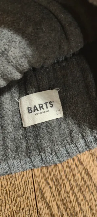 Berretto invernale grigio da ragazzo Barts