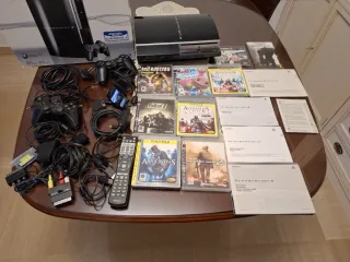 PlayStation 3 80GB 2 Mandos + 7 Juegos.