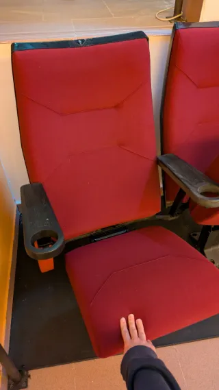 Butacas de cine originales