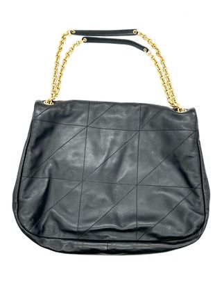 Bolso Yves Saint Laurent Negro Piel Cadena Dorada