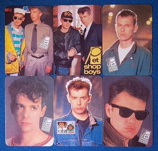Coleção 12 Calendários Bolso Pet Shop Boys