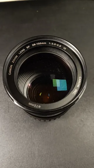 Objetivo Canon 28-135mm f/3.5-5.6 IS USM con Macro