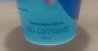 Bicchiere Carnevale Rio 2026 Ufficiale