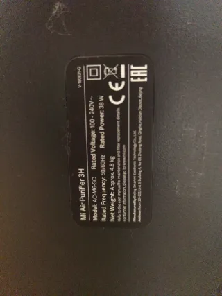 Purificador de aire Xiaomi Mi 3H